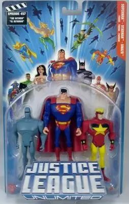 Justice League Unlimited - Amazo, Superman, Starman