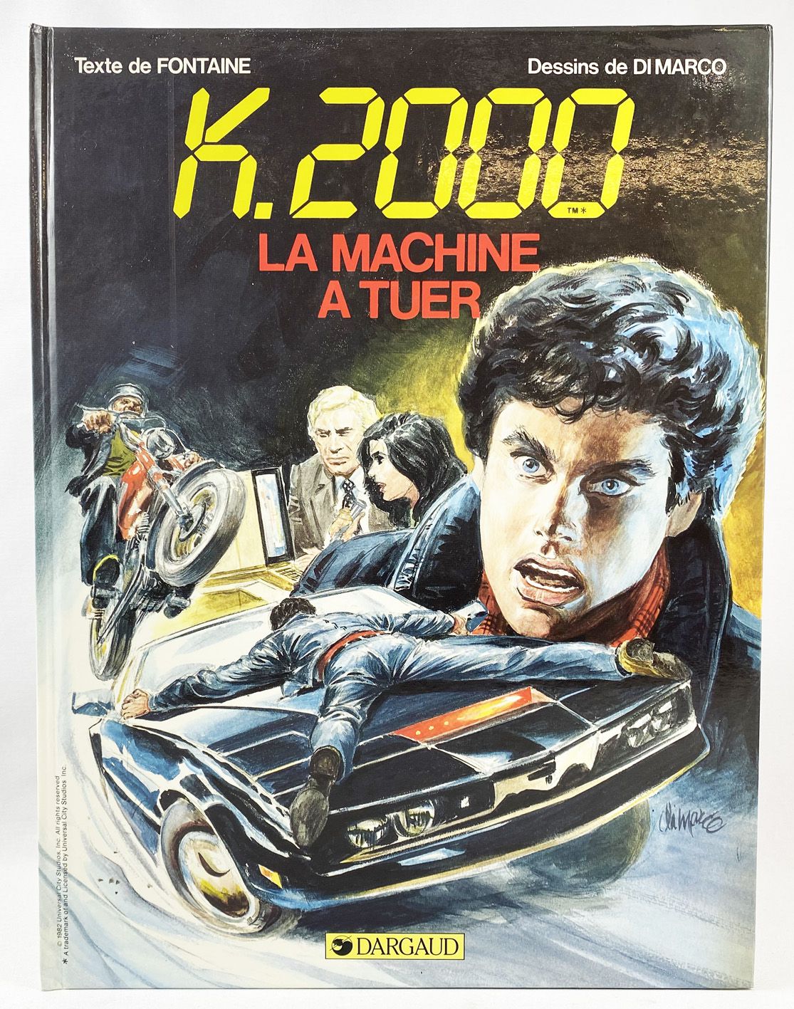 K2000 (Knight Rider) - La machine à tuer - Dargaud 1987