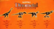 Kaiyodo Dinometal - Allosaurus & Iguanodon