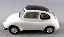 Kaiyodo G603 Ho 1:87 Subaru 360 White Time Slip Glico Series