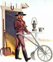 Karl May - Farmer Frontier gear outfit (ref.2175) Mint in box