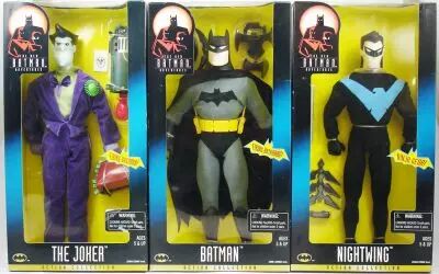 Kenner - Batman S�rie anim�e - Batman, Joker, Nightwing (Action Collection) 30cm