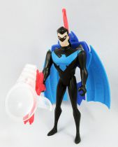 Kenner - Batman The Animated Series - Crime Solver Nightwing (loose with cardback)