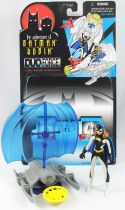 Kenner - Batman The Animated Series - Wind Blitz Batgirl (loose with cardback)