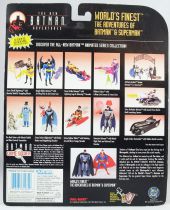 Kenner - Batman The Animated Series - World\'s Finest Two-Pack : Batman & Superman