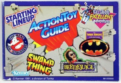 Kenner 1991 - Mini-Catalog (Ghostbusters, Starting LineUp, Batman The Dark Knight, BeetleJuice, Swamp Thing, Bill & Ted)