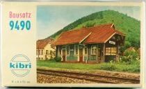 Kibri 9490 Ho Petite Gare de Campagne Maquette Plastique Neuve Boite