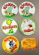 Kickers Shoes - 6 Vintage Stickers
