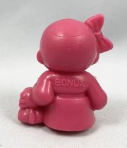 Kiki - Bonux - Kiki assise avec chiot figurine rose