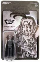 King Diamond - Super7 ReAction Figure - Black-on-Black Metal King Diamond