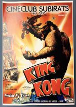 King Kong - Affiche Repro 48 x 33 cm - Le Film 1933 Cineclub Subirats