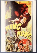 King Kong - Repro Movie Poster 48 x 33 cm - 1933 Movie
