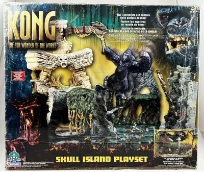 King Kong (2005) - Playmates (Giochi Preziosi) - Skull Island Playset (loose w/boite)