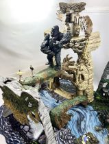 King Kong (2005) - Playmates (Giochi Preziosi) - Skull Island Playset (loose w/boite)