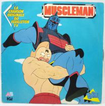 Kinnikuman - Mini-LP Record - Original French TV series Soundtrack - AB Kid records 1989