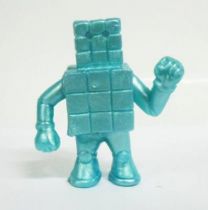 Kinnikuman (M.U.S.C.L.E.) - Mattel - #024 Cubeman (turquoise)