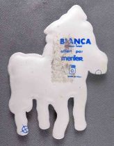 Kiri le Clown - Figurine Vinyle Souple Silhouette Chocolat Menier  - Bianca
