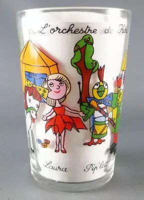 Kiri le Clown - Verre � moutarde - L\'orchestre de Kiri