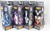KISS - BST AXN - Set de 4 figurines 13cm Destroyer Tour : Demon, Starchild, Catman, Spaceman 