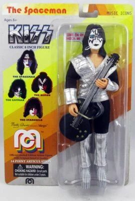 KISS - Mego - \ Music Icons\  Ace Frehley The Spaceman 8\  action figure