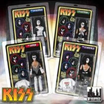 KISS - Mego-style 12\'\' Action Figures set - Gene, Peter, Ace, Paul