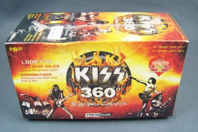 KISS 360° - Trading Cards Press Pass 2009 - 60 cards boxset