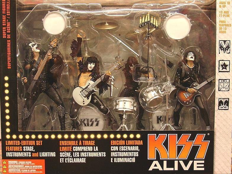 kiss mcfarlane alive figures box set