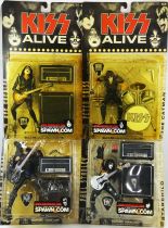 KISS Alive - Set de 4 figurines McFarlane - Gene Simmons, Ace Frehley, Peter Criss, Paul Stanley