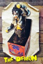 KISS Destroyer - 10\  Rock\ n\  the box figure - Gene Simmons The Demon - Art Asylum