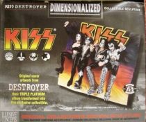 KISS Destroyer - 3-D Sculpture Wall Plaque