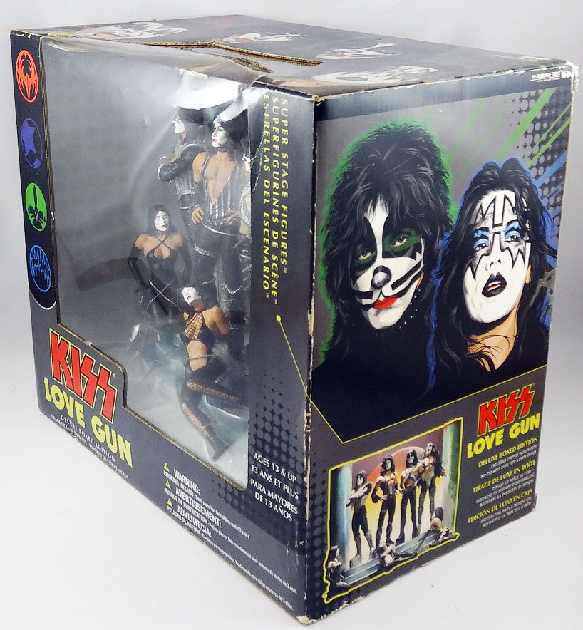 KISS Love Gun - 7 figures boxed set - McFarlane - Demon, Star