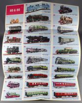 Kitmaster 1961 Folded Catalogue Locos Wagons Coaches Model Kits Mint condition