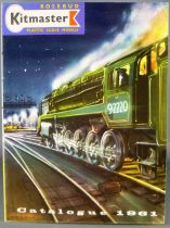 Kitmaster Catalogue Dépliant 1961 Locomotives Wagons Voitures Ho Etat Neuf