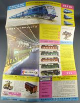 Kitmaster Catalogue Dépliant 1961 Locomotives Wagons Voitures Ho Etat Neuf