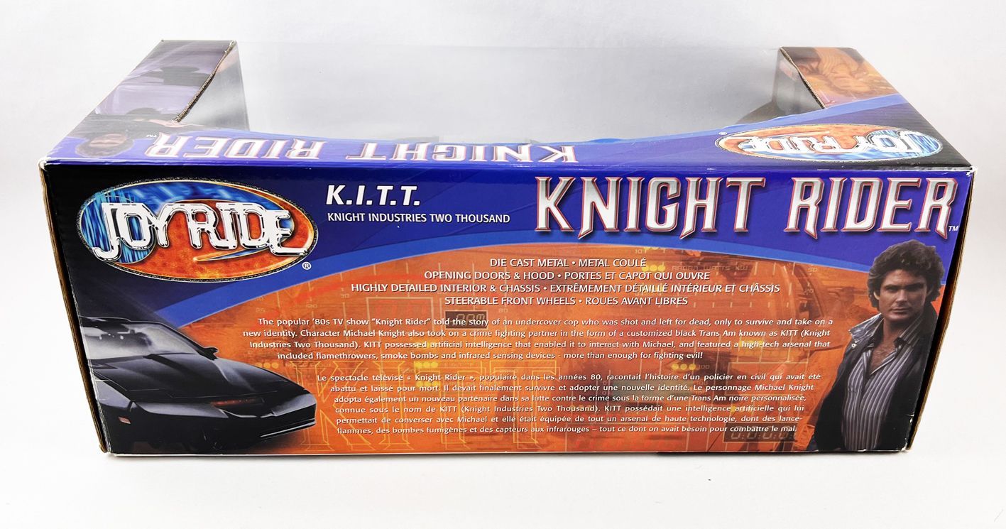 Hot Wheels Elite Knight Rider K.I.T.T. K2000 1/18 Die-cast Car Good  Condition