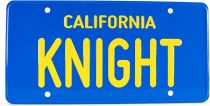 Knight Rider K2000 - K.I.T.T. License Plate Replica - Doctor Collector