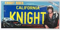 Knight Rider K2000 - K.I.T.T. License Plate Replica (Réplique Plaque Immatriculation) - Doctor Collector