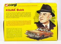 Kojak - Corgi Ref.290 - Buick Le Sabre & figure (with hat version) Mint in box