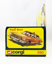 Kojak - Corgi Ref.290 - Buick Le Sabre & figure (with hat version) Mint in box