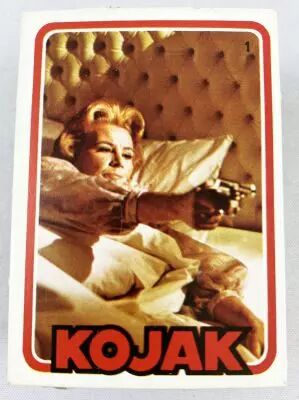 Kojak - Lemberger Bubble Gum Trading Cards (1975) - S�rie compl�te de 72 trading cards