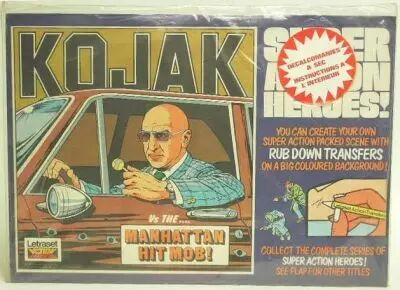 Kojak - Transfers d�calcos Manhattan Hit Mob - Mint in package