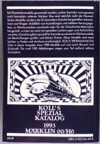 Koll\'s Catalogue Spécial Märklin Oo/Ho 1993 560 Pages