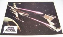 Krieg der Sterne (Star Wars) - Lobby Card (1977) - L\'attaque de l\'Etoile Noire