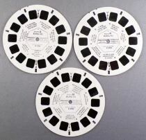 Kung Fu (TV S&eacute;ries) - 3 x View-Master Discs Set Loose Ref. B 598 -F