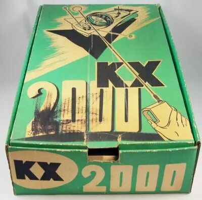 KX 2000 Radio-controlled Space Tank (metallic grey & green) - SLJ Soci�t� Lyonnaise de Jouets 1969