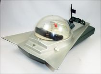 KX 2000 Radio-controlled Space Tank (metallic grey & green) - SLJ Société Lyonnaise de Jouets 1969