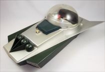 KX 2000 Radio-controlled Space Tank (metallic grey & green) - SLJ Société Lyonnaise de Jouets 1969