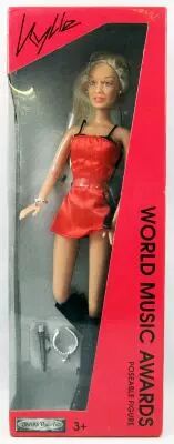 Kylie Minogue \ World Music Awards\  - Poup�e 30cm - Jakks Pacific