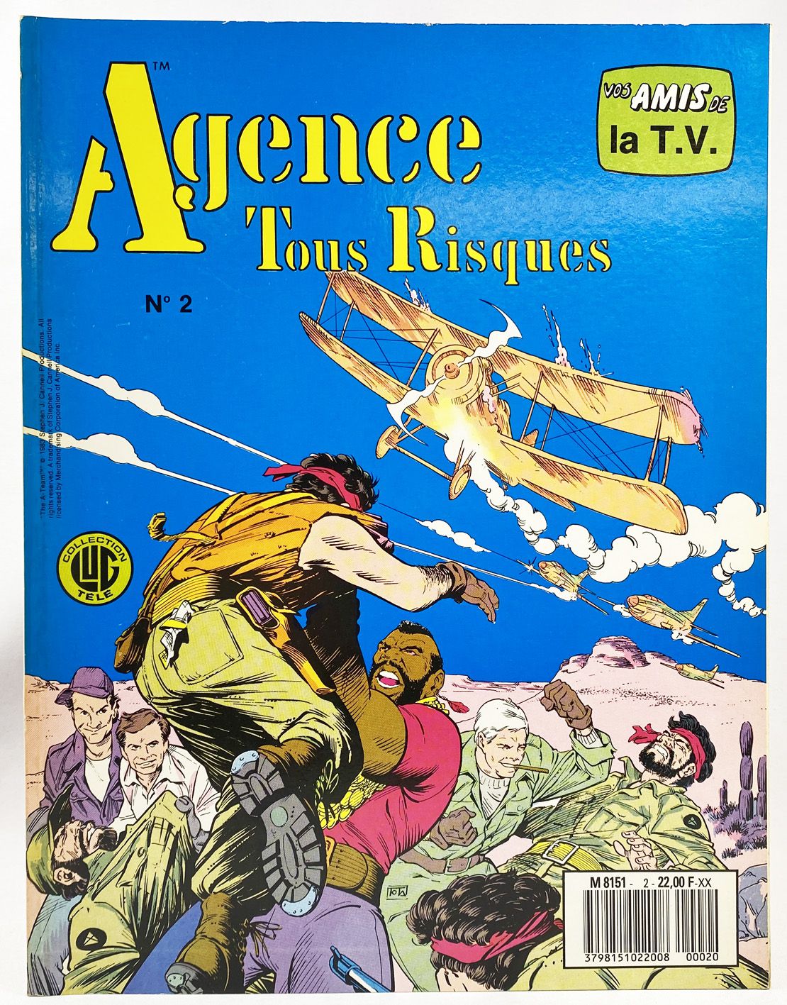 l'Agence Tous Risques (A-Team) Issue #02 - Vos Amis de la T.V. (Collection  Télé LUG)