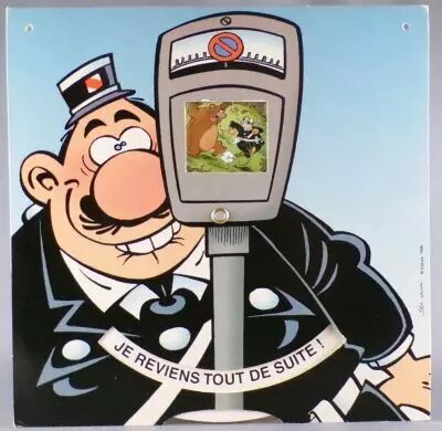 L\'Agent 212 - Disque de Stationnement - Ed. Dupuis (1999)